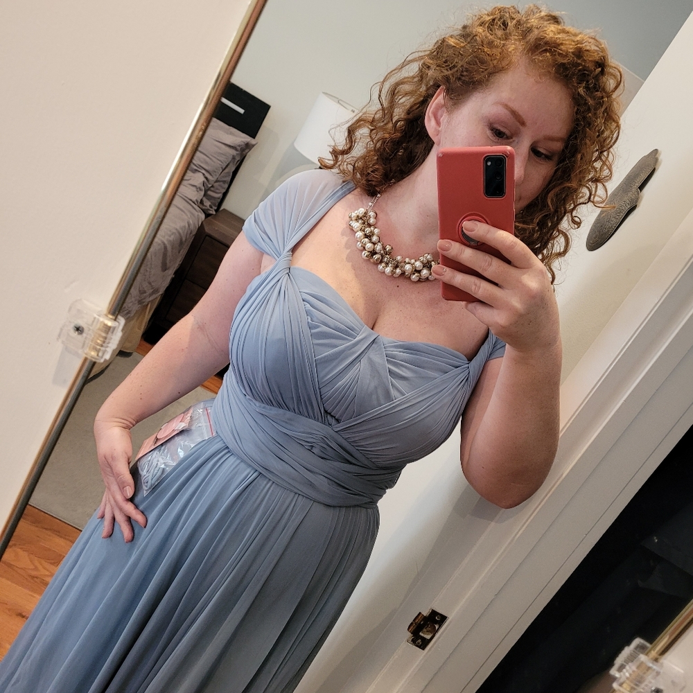NWT Birdy Grey wedding guest or bridemaids convertible dress plus size